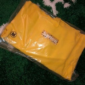 Supreme bandana box logo yellow FW19